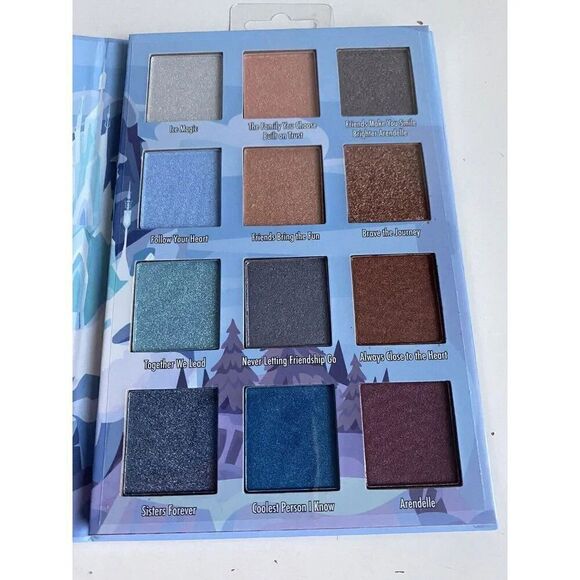 DISNEY FROZEN Queen ELSA  12 Color EyeShadow Palette With Mirror NEW - Picture 5 of 10